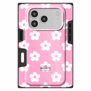 Telefoonhoesje personaliseren - Floral 4 - Tough hoesje