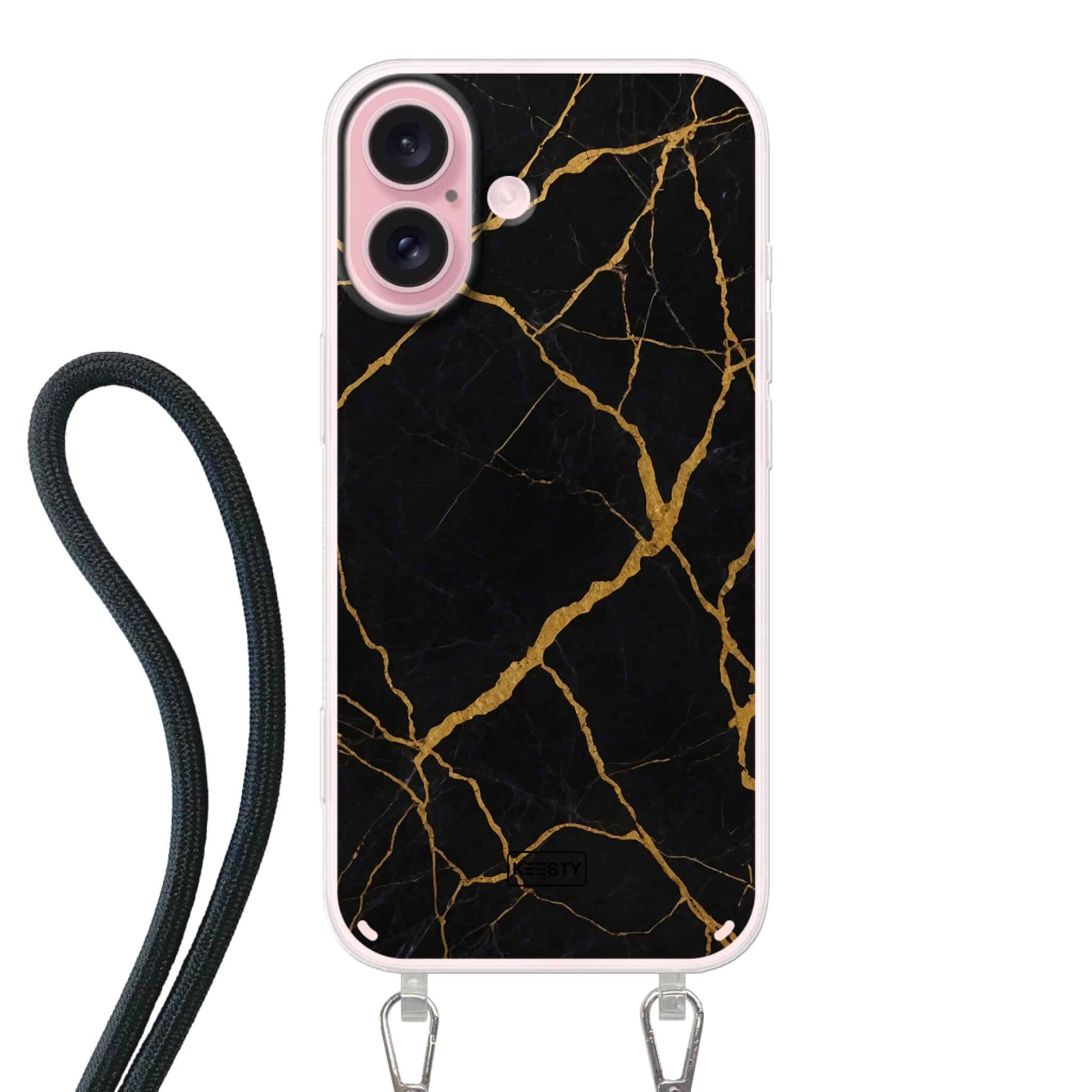 Telefoonhoesje ontwerpen koord marble 2 2