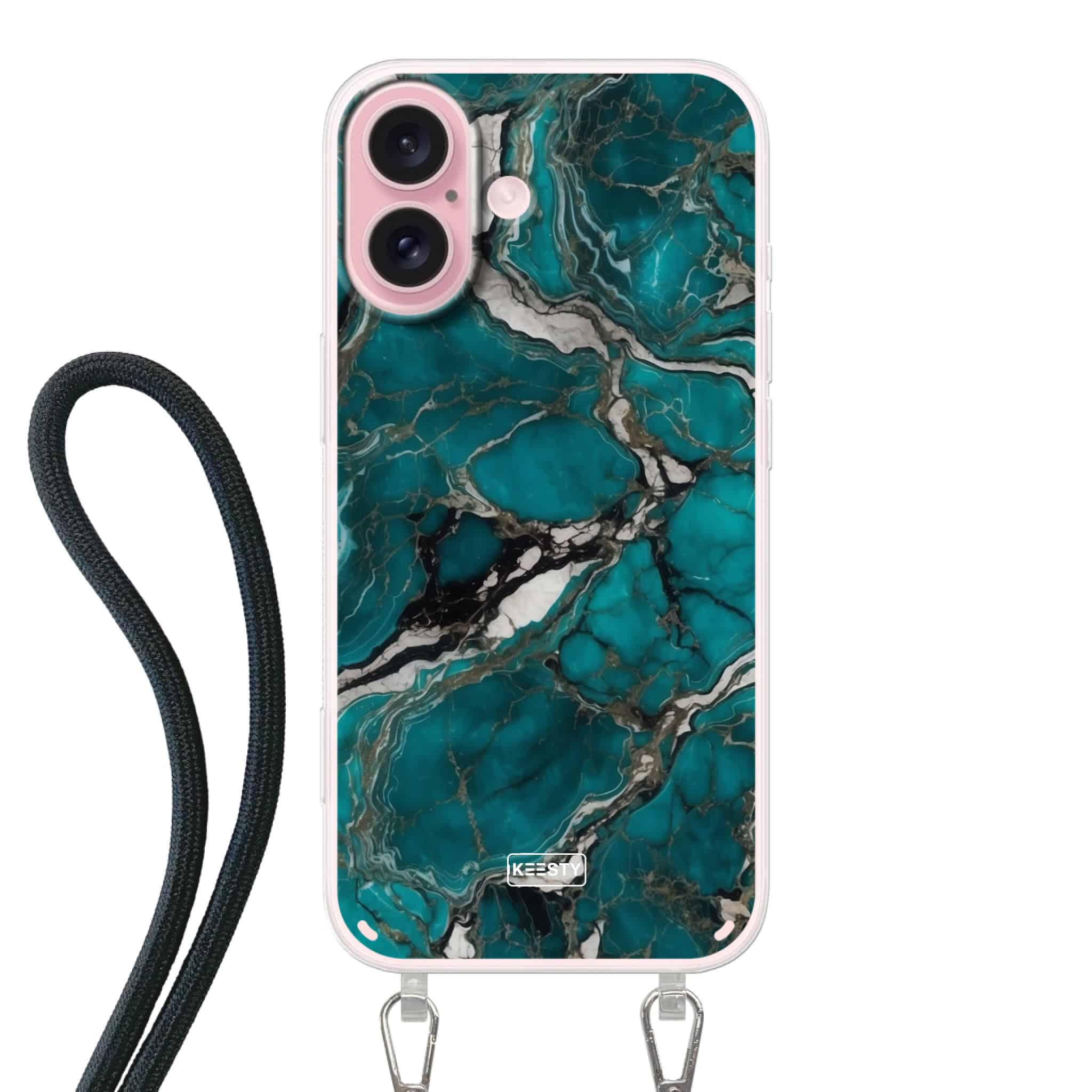 Telefoonhoesje ontwerpen koord marble 3 2