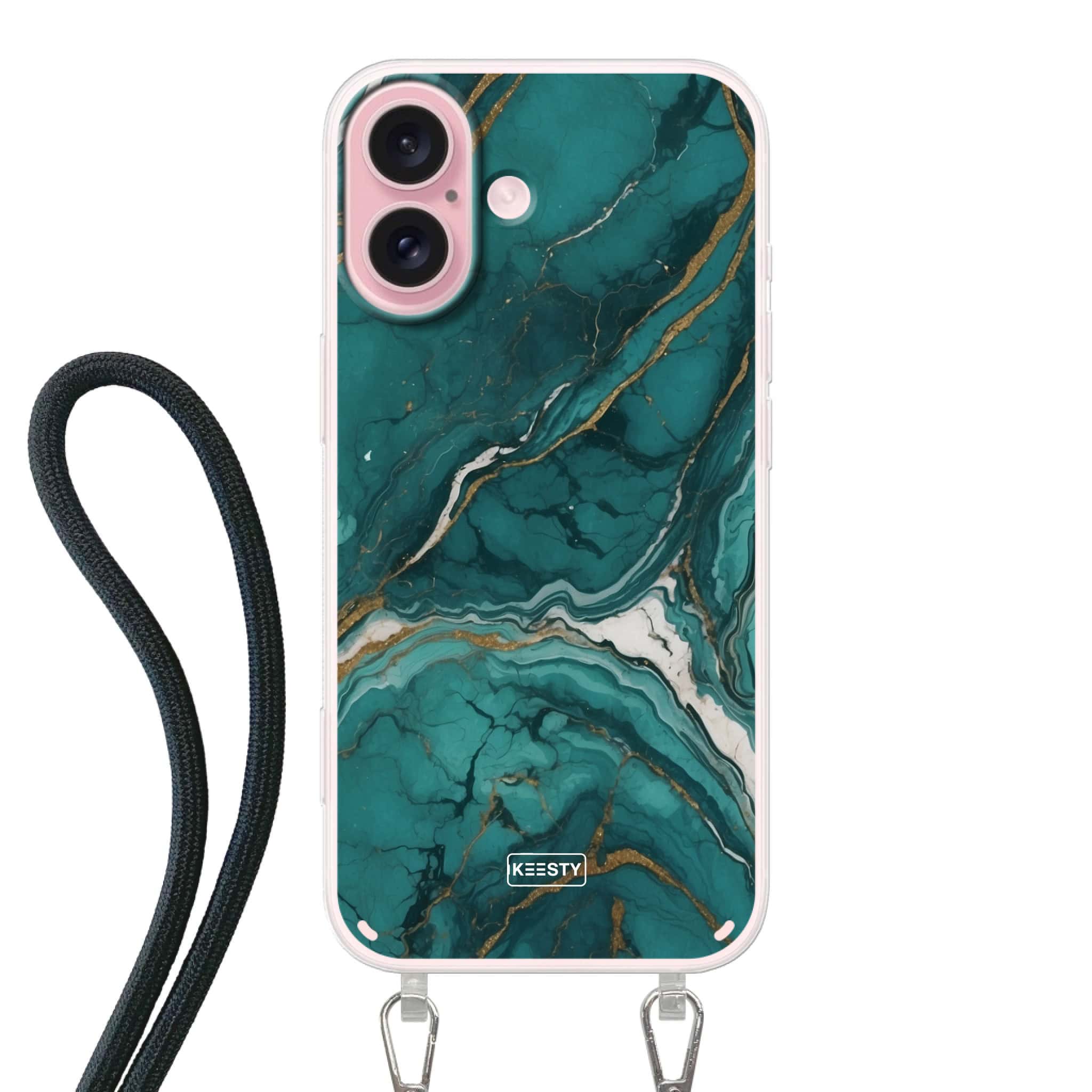 Telefoonhoesje ontwerpen koord marble 3 3