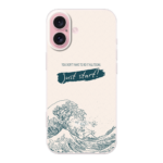Telefoonhoesje maken japanese waves soft iPhone 16 3