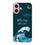 Telefoonhoesje maken japanese waves soft iPhone 16 4