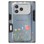 tough hoesje maken met bloemen blauw
