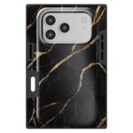 telefoonhoesje marble zwart