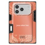 Naam °1 - Coastal Seashells Mix - Telefoonhoesje Maken - Keesty