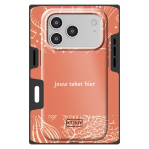 Naam °1 - Coastal Seashells Mix - Telefoonhoesje Maken - Keesty
