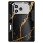 marble tough telefoonhoesje zwart