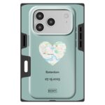 ontwerp telefoonhoesje met stad in tough case