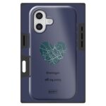 Hoesje ontwerpen paars stad