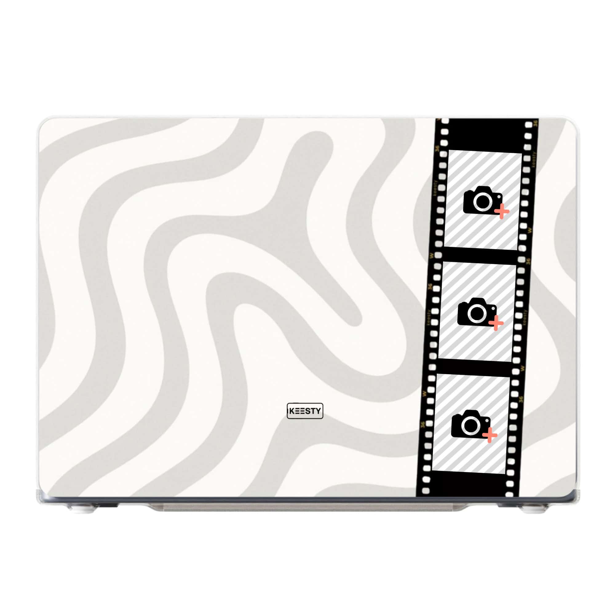 MacBook foto op hoesje in filmrol