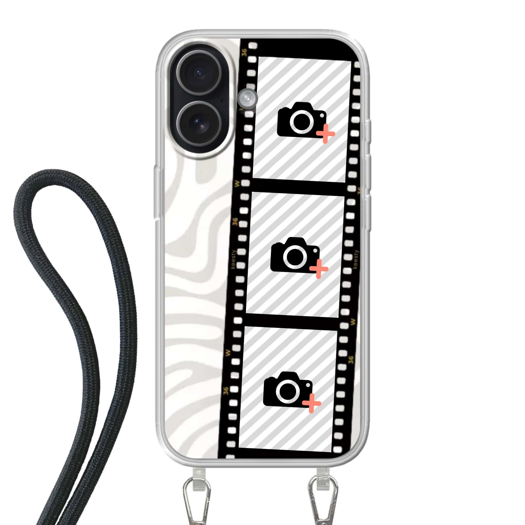 hoesje personaliseren met foto en koord