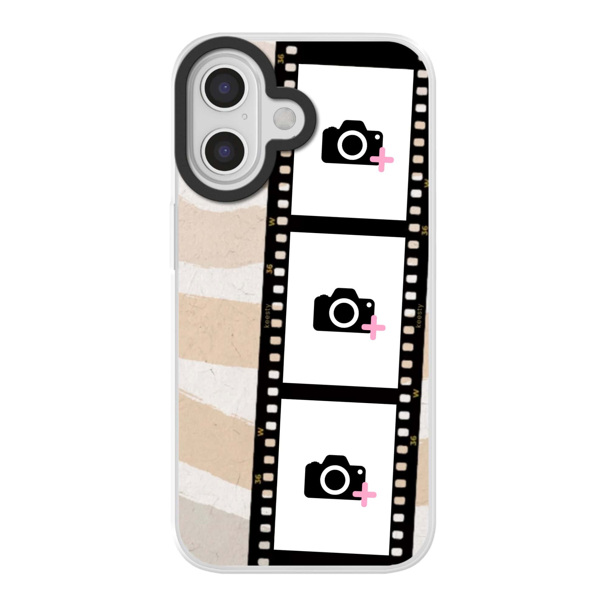 magsafe hoesje met foto maken op filmrol