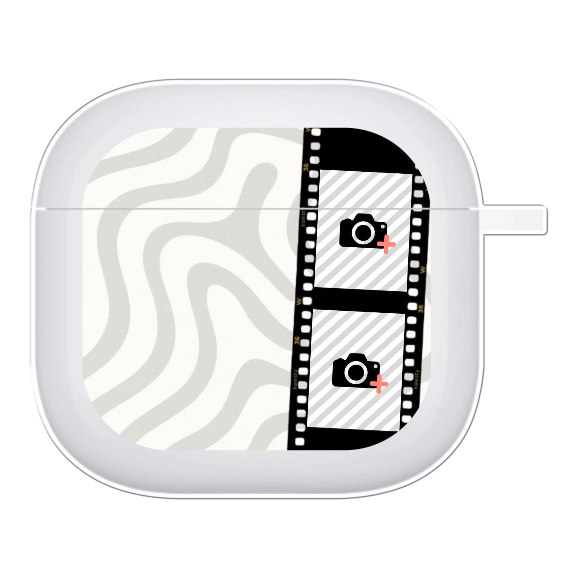 AirPods foto op hoesje maken met filmrol