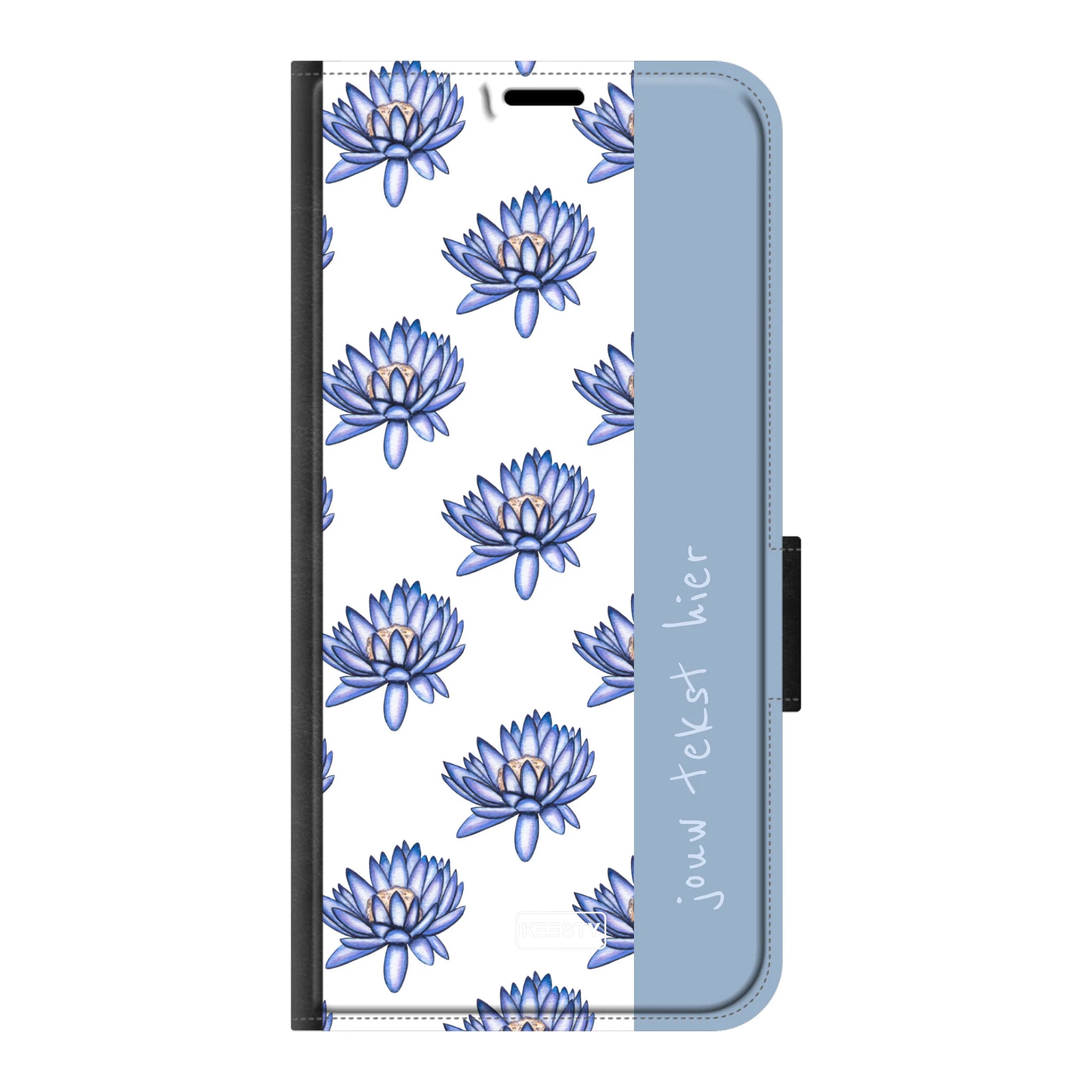 Naam °1 - Coastal Blue - Telefoonhoesje Maken - Keesty