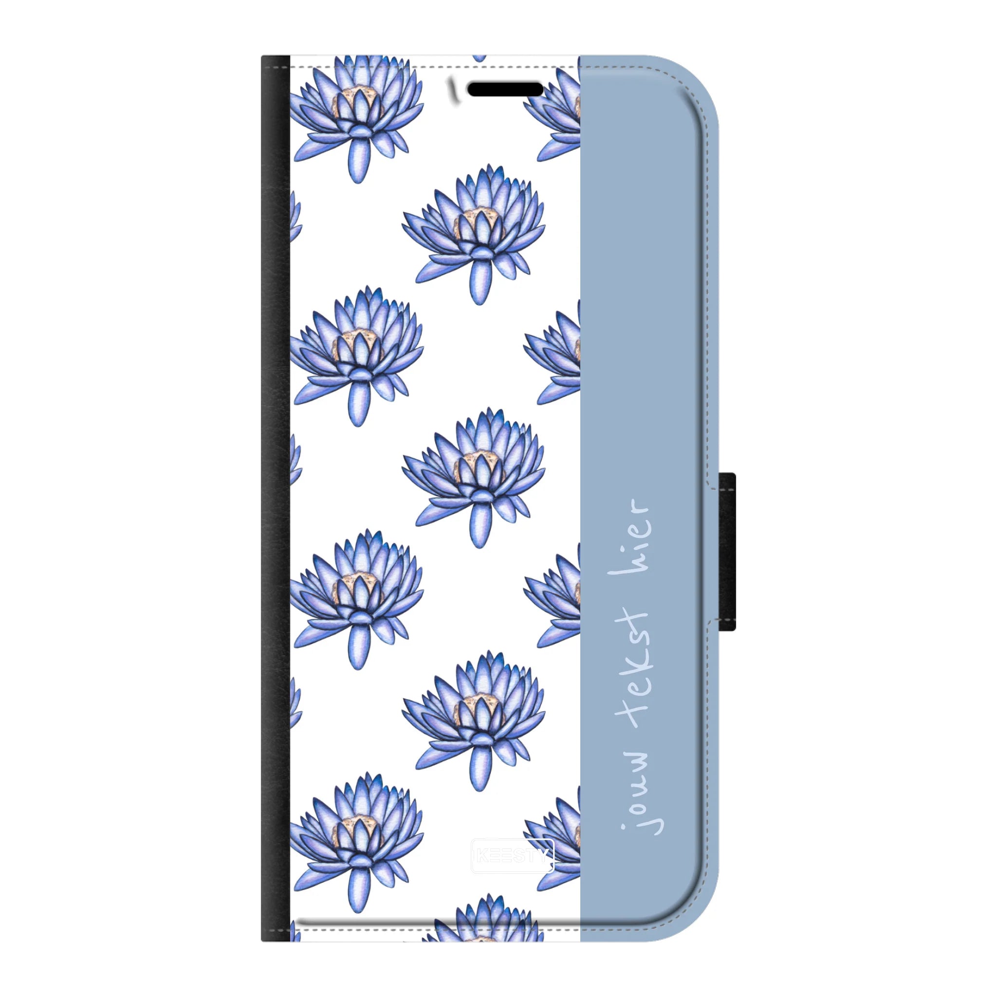 Naam °1 - Coastal Blue - Telefoonhoesje Maken - Keesty