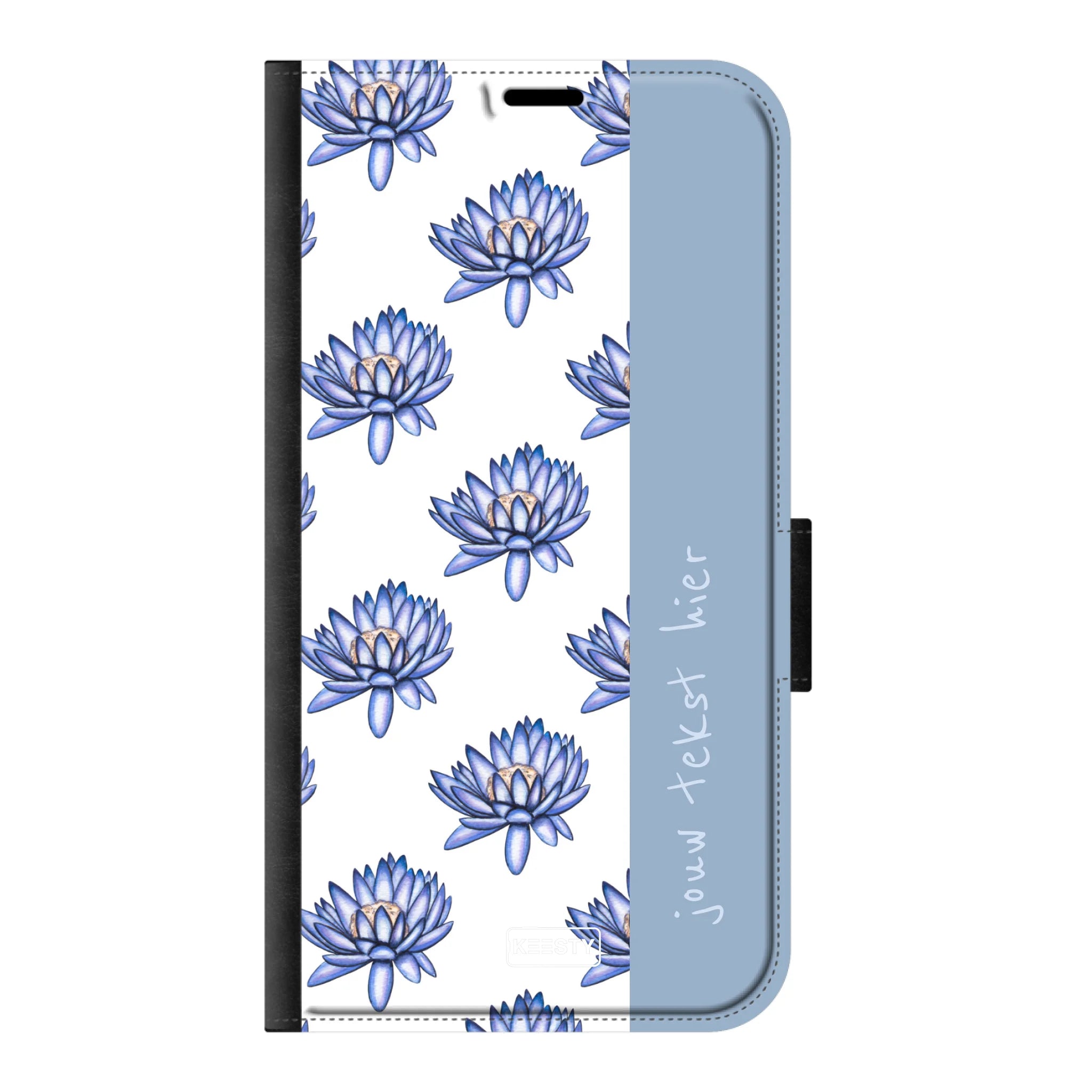 Naam °1 - Coastal Blue - Telefoonhoesje Maken - Keesty