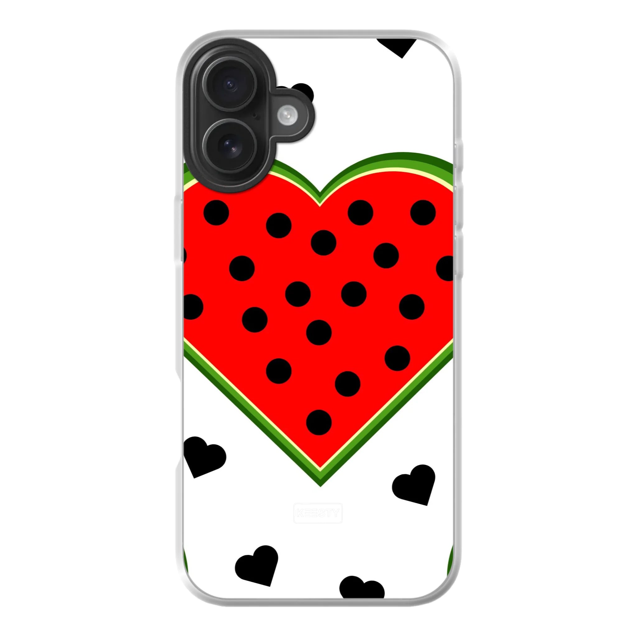 Telefoonhoesje maken magsafe watermelon Apple iPhone 16 Plus