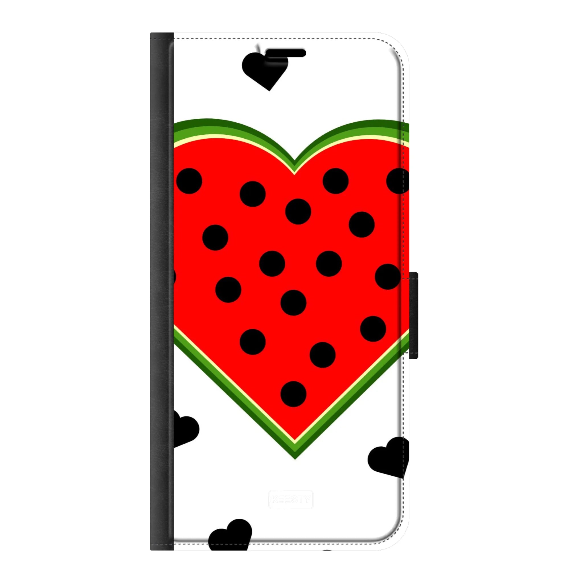 Telefoonhoesje maken portemonnee watermelon Apple iPhone 15 Pro