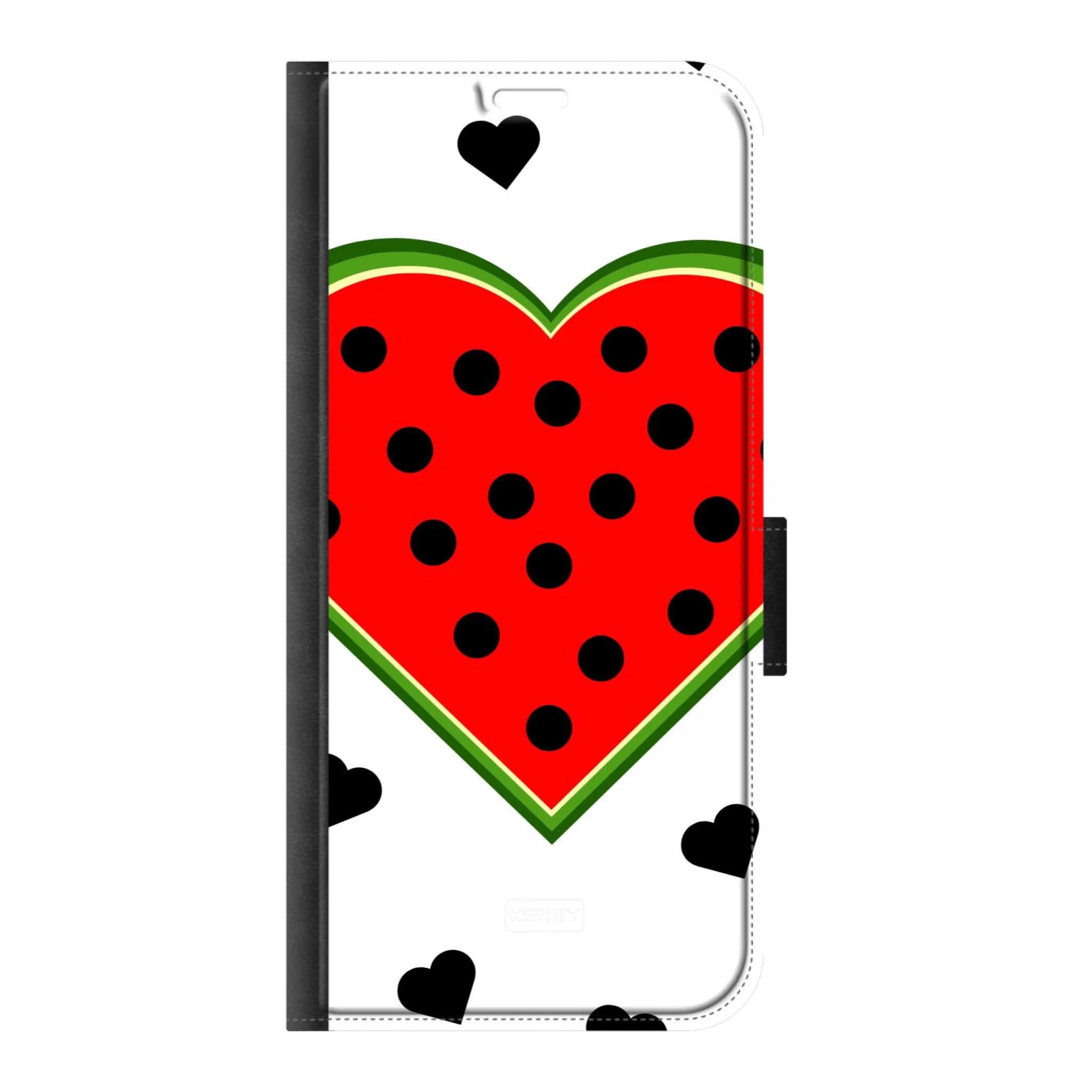 Telefoonhoesje maken portemonnee watermelon Apple iPhone 16 Pro Max