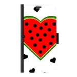 Telefoonhoesje maken portemonnee watermelon Apple iPhone 16 Pro