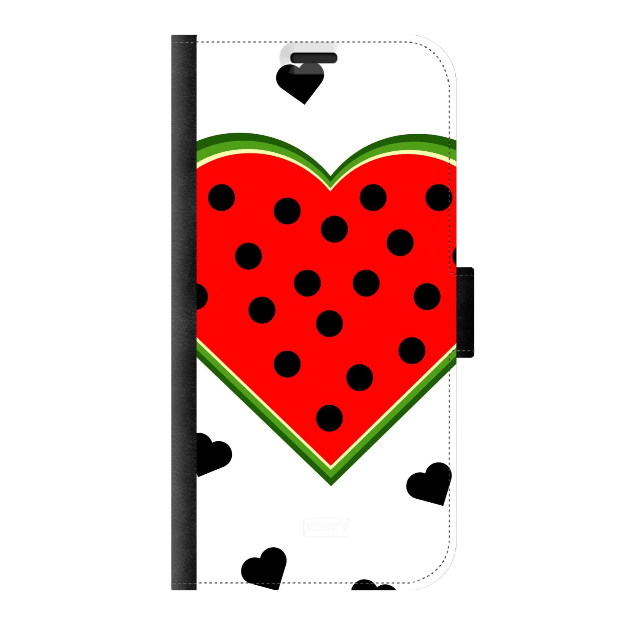 Telefoonhoesje maken portemonnee watermelon Samsung Galaxy S22 Plus