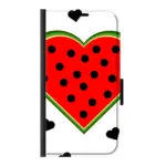 Telefoonhoesje maken portemonnee watermelon Samsung Galaxy S24 Plus