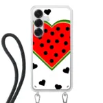 Watermelon - Telefoonhoesje met koord Maken - Keesty
