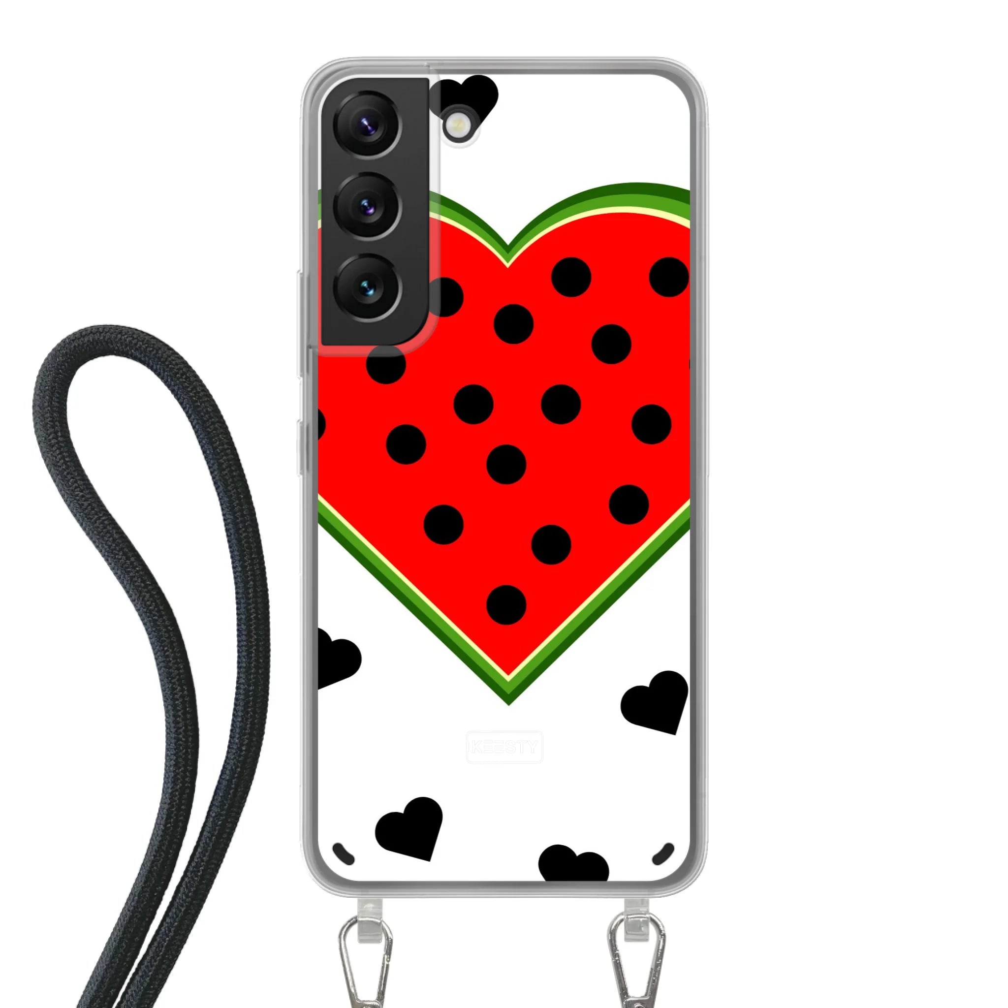 Watermelon - Telefoonhoesje met koord Maken - Keesty