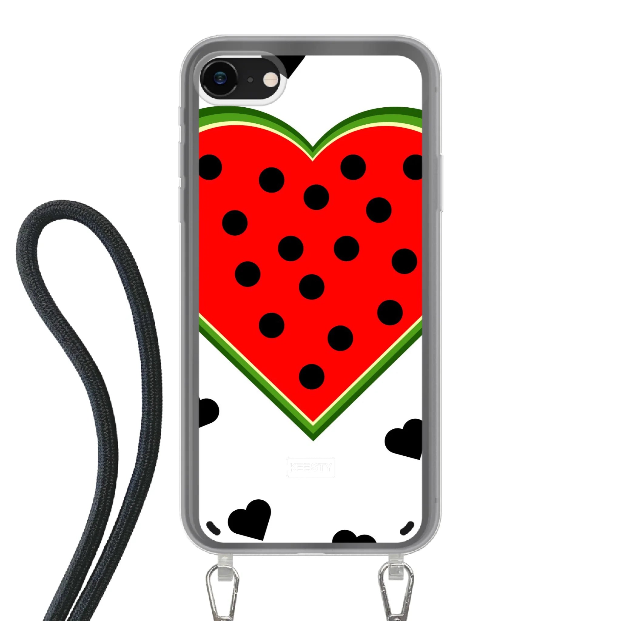 Watermelon - Telefoonhoesje met koord Maken - Keesty