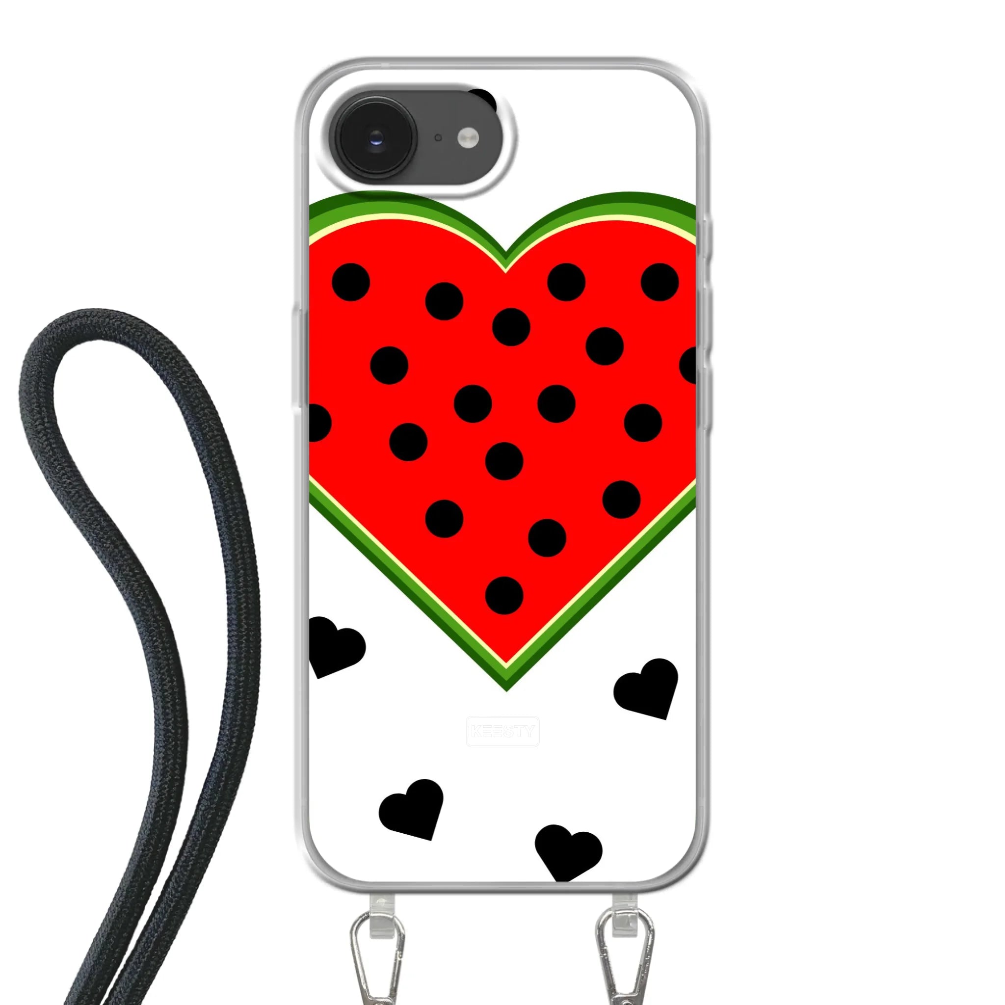 Watermelon - Telefoonhoesje met koord Maken - Keesty