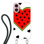 Watermelon - Telefoonhoesje met koord Maken - Keesty