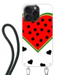 Watermelon - Telefoonhoesje met koord Maken - Keesty