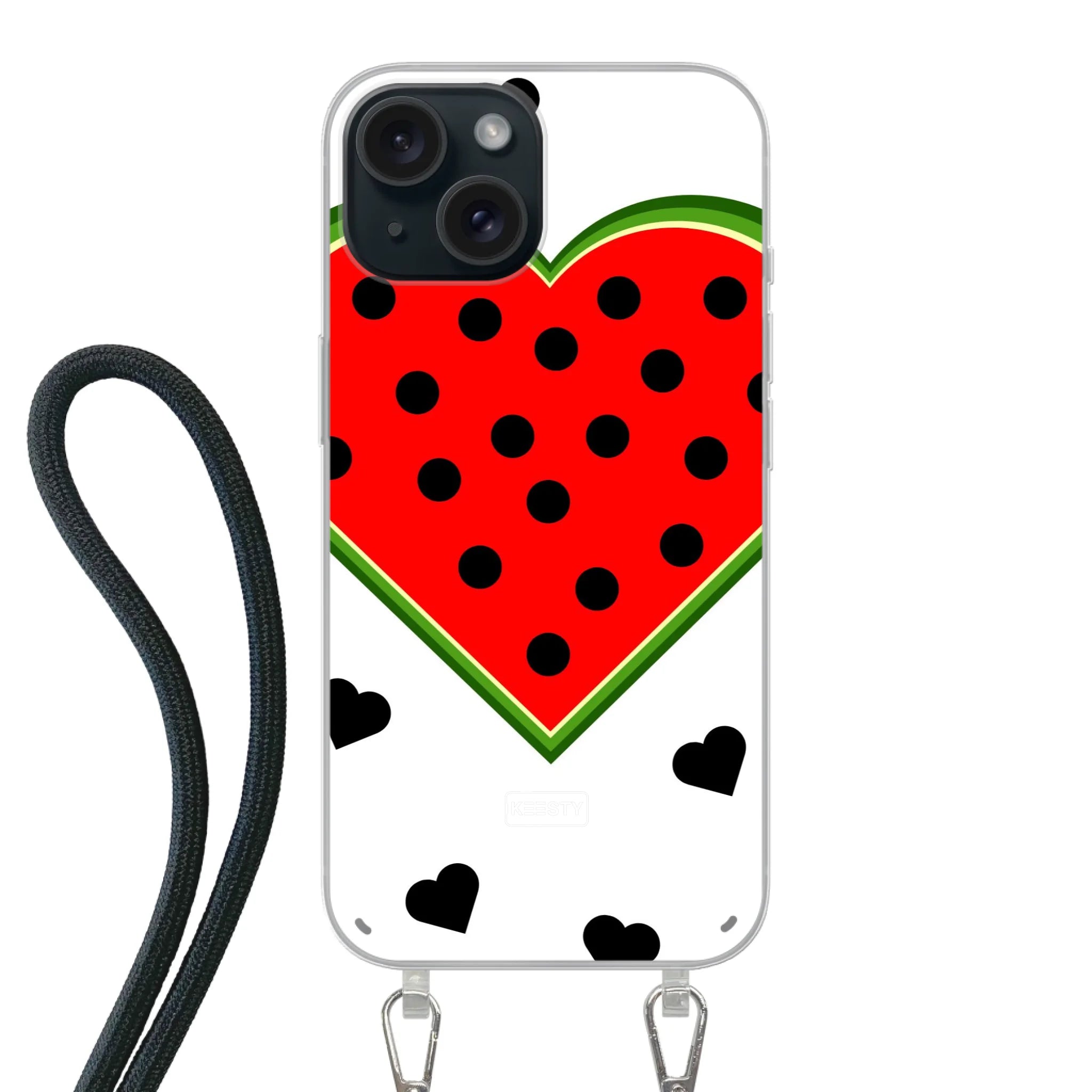 Watermelon - Telefoonhoesje met koord Maken - Keesty