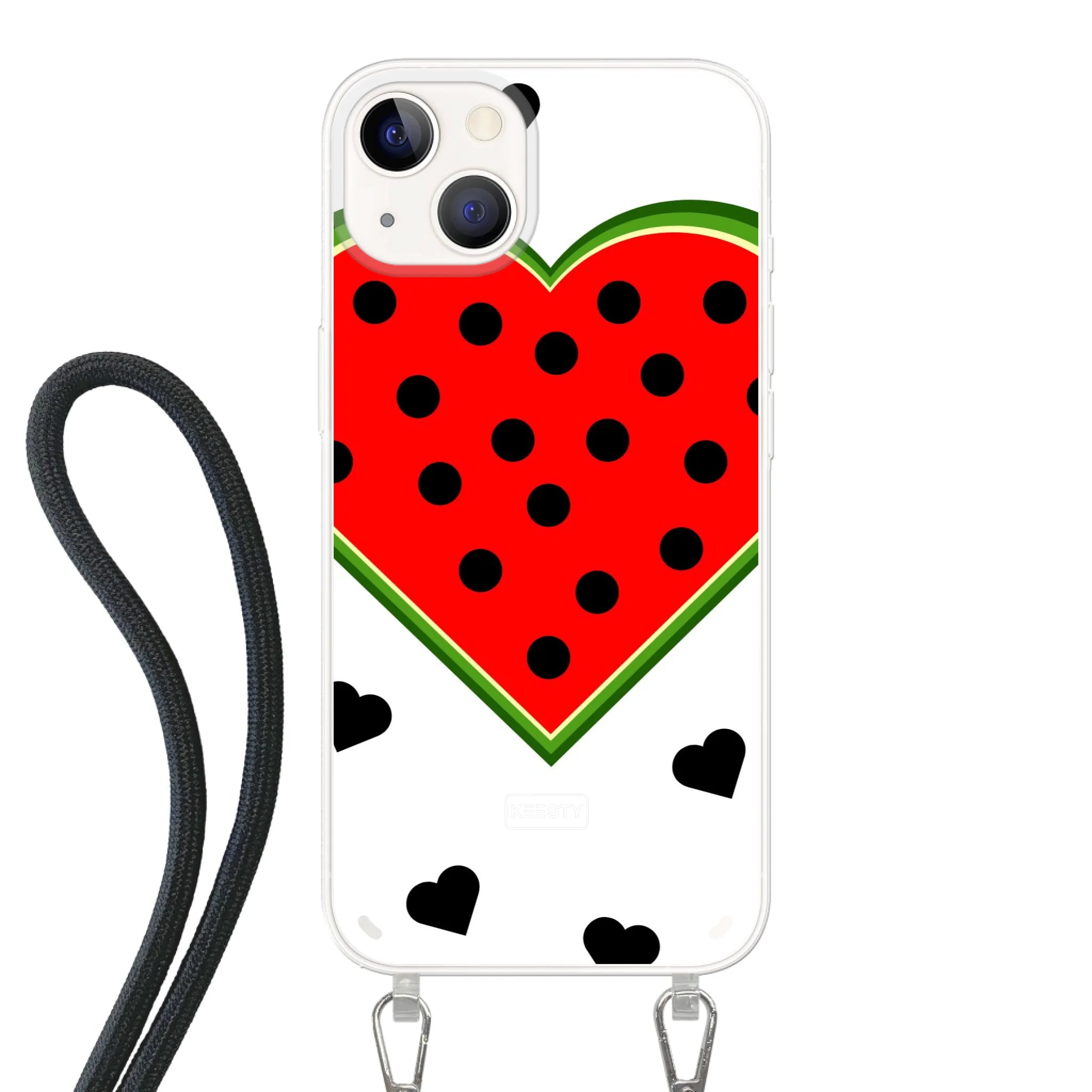 Watermelon - Telefoonhoesje met koord Maken - Keesty