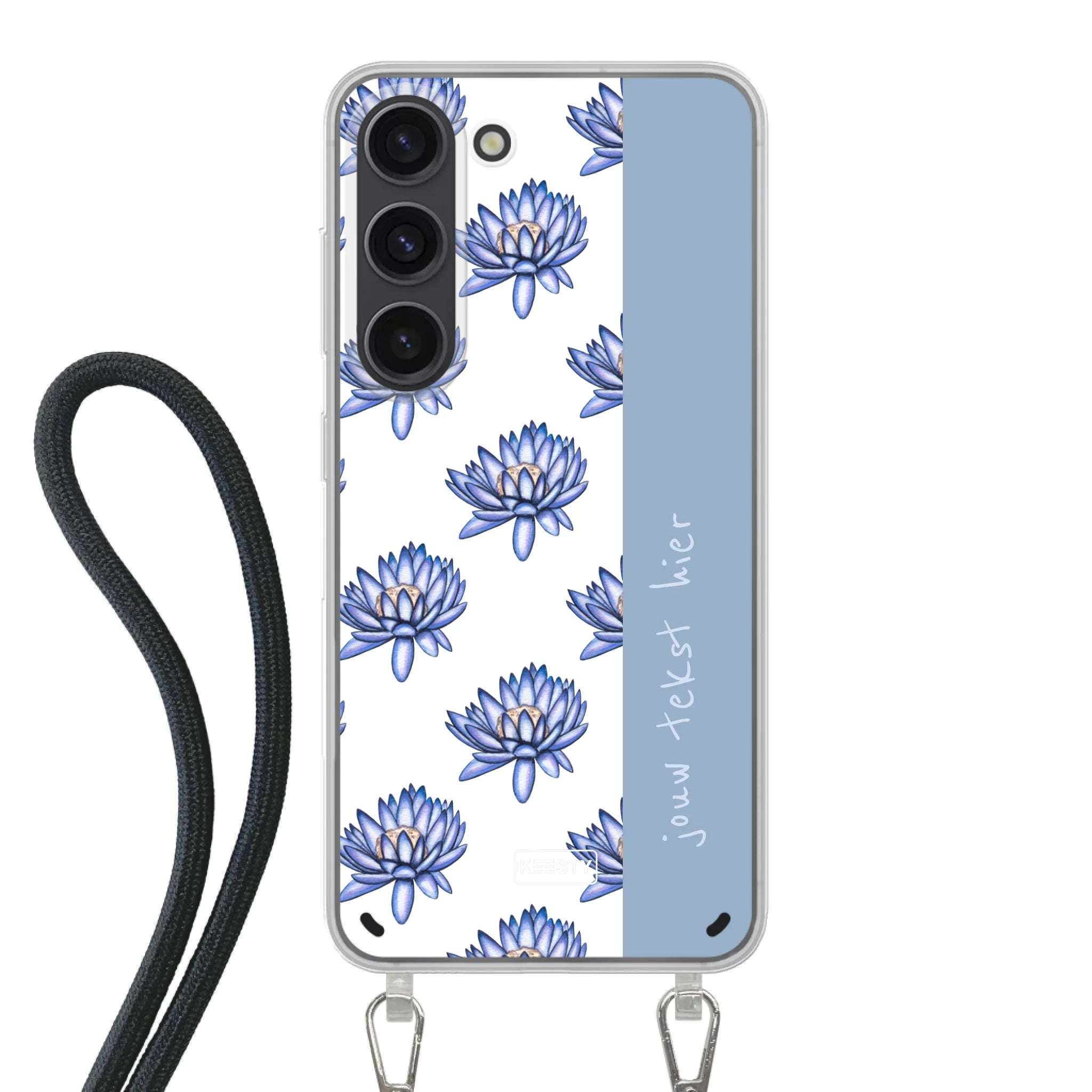 Naam °1 - Coastal Blue - Hoesje Met Koord Maken