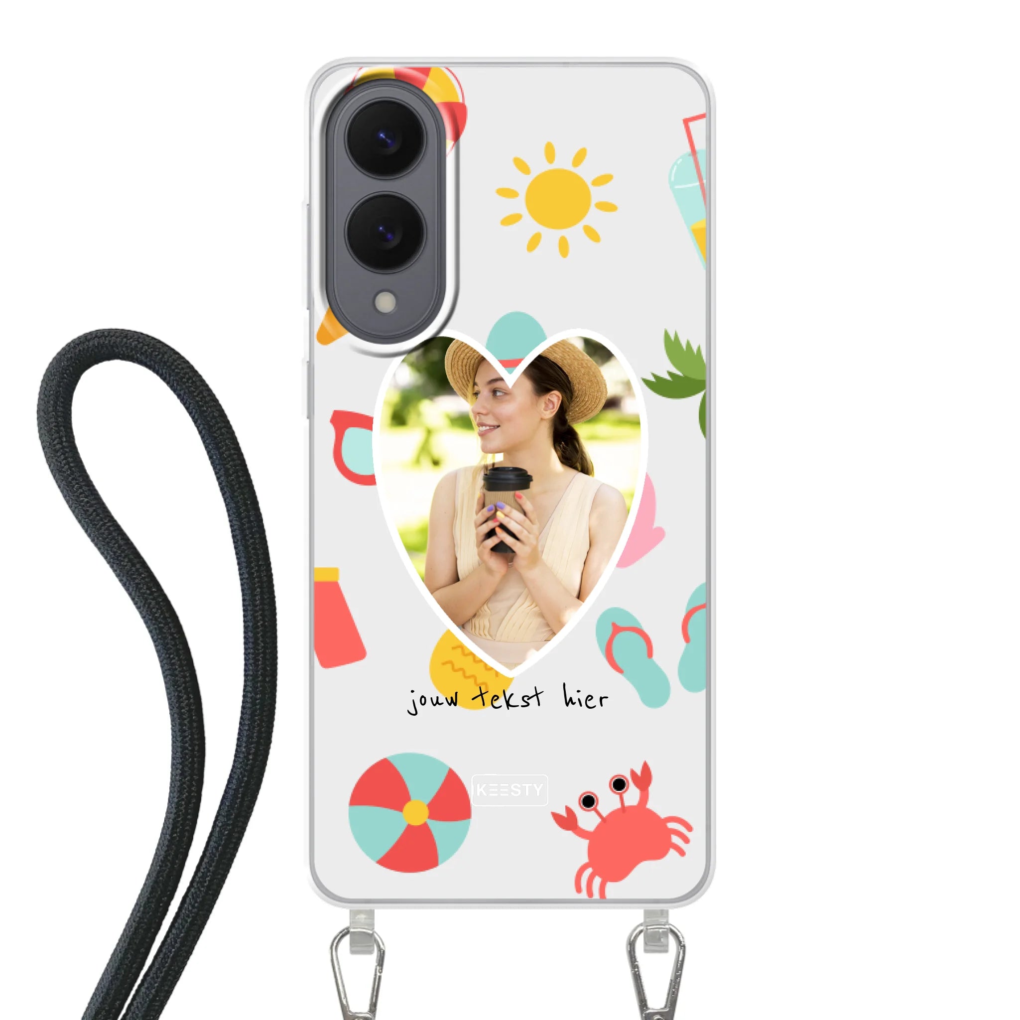 Foto °1 - Summer Mix - Telefoonhoesje Personaliseren - Keesty