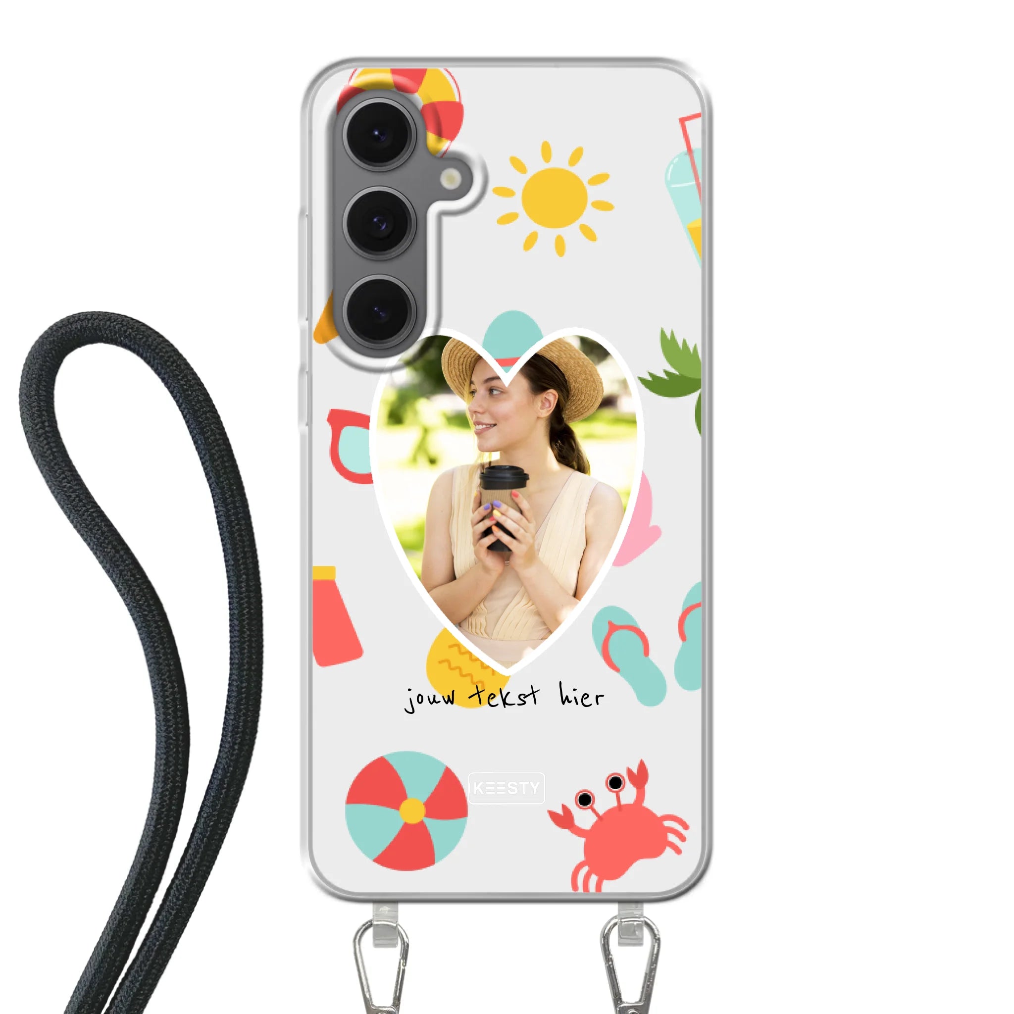 Foto °1 - Summer Mix - Telefoonhoesje Personaliseren - Keesty