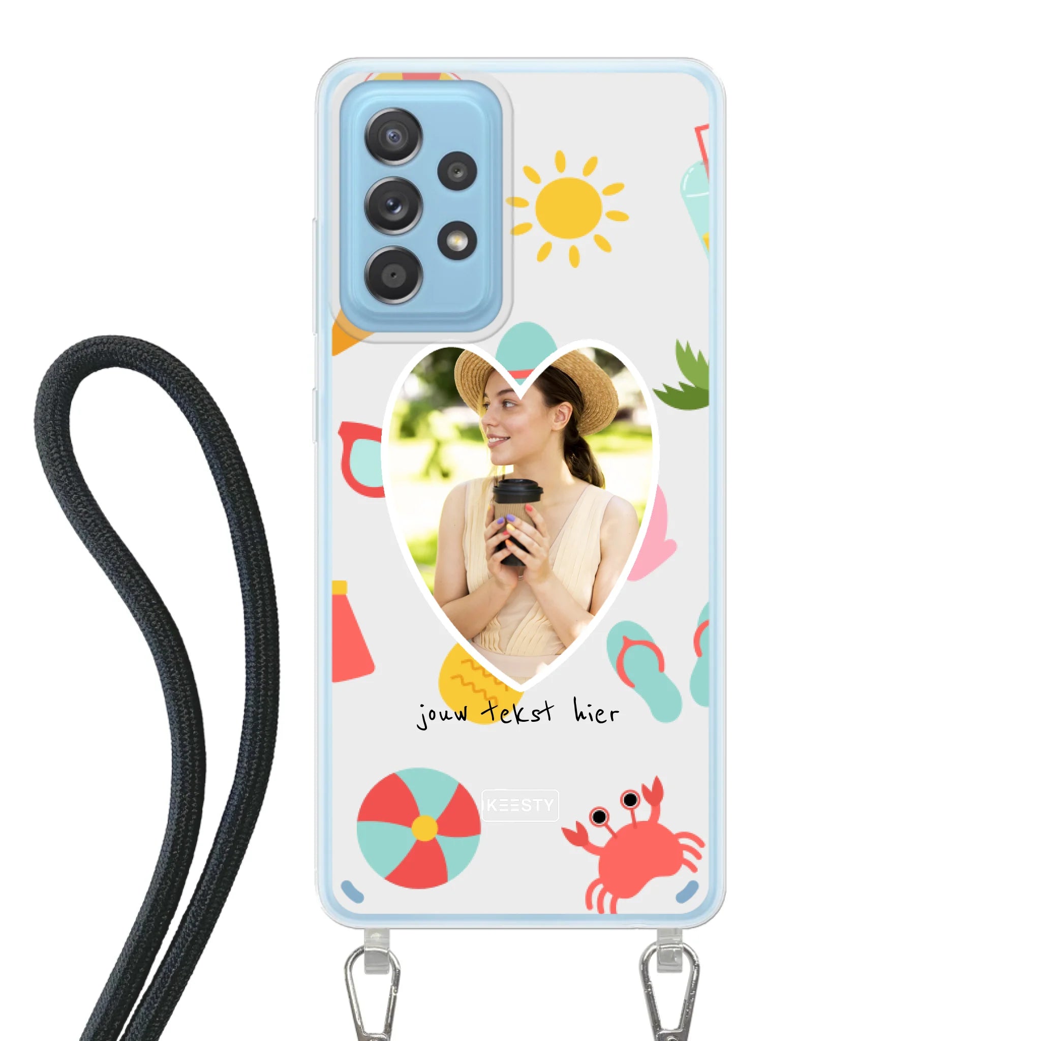 Foto °1 - Summer Mix - Telefoonhoesje Personaliseren - Keesty