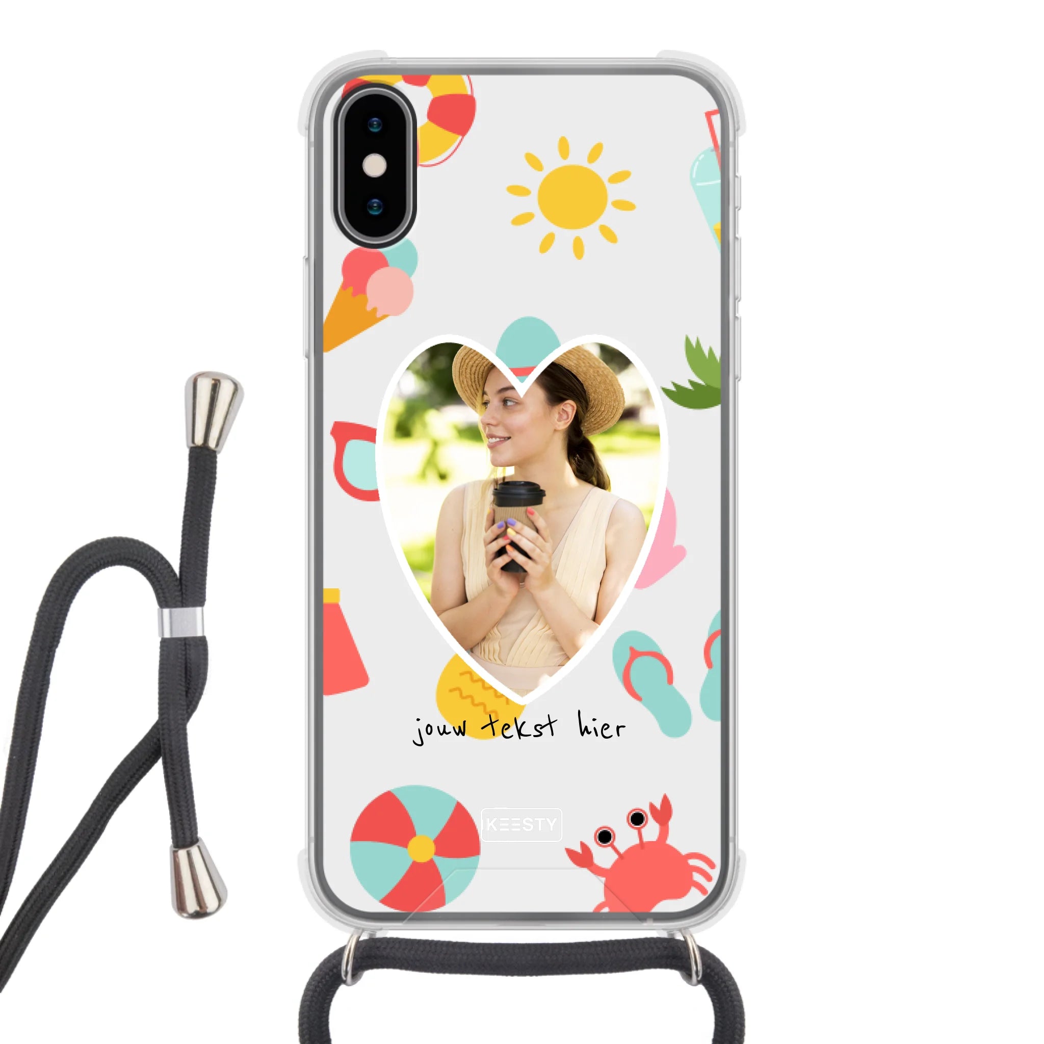 Foto °1 - Summer Mix - Telefoonhoesje Personaliseren - Keesty