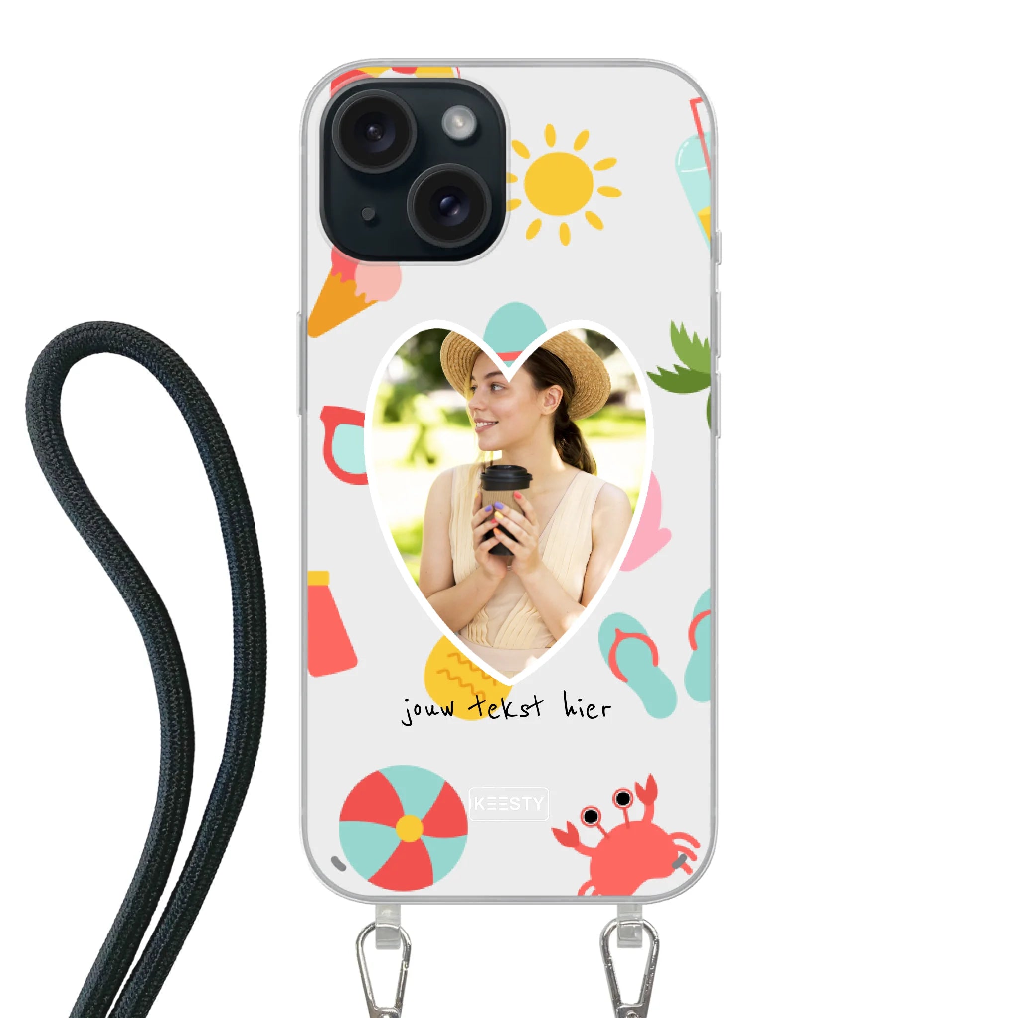 Foto °1 - Summer Mix - Telefoonhoesje Personaliseren - Keesty