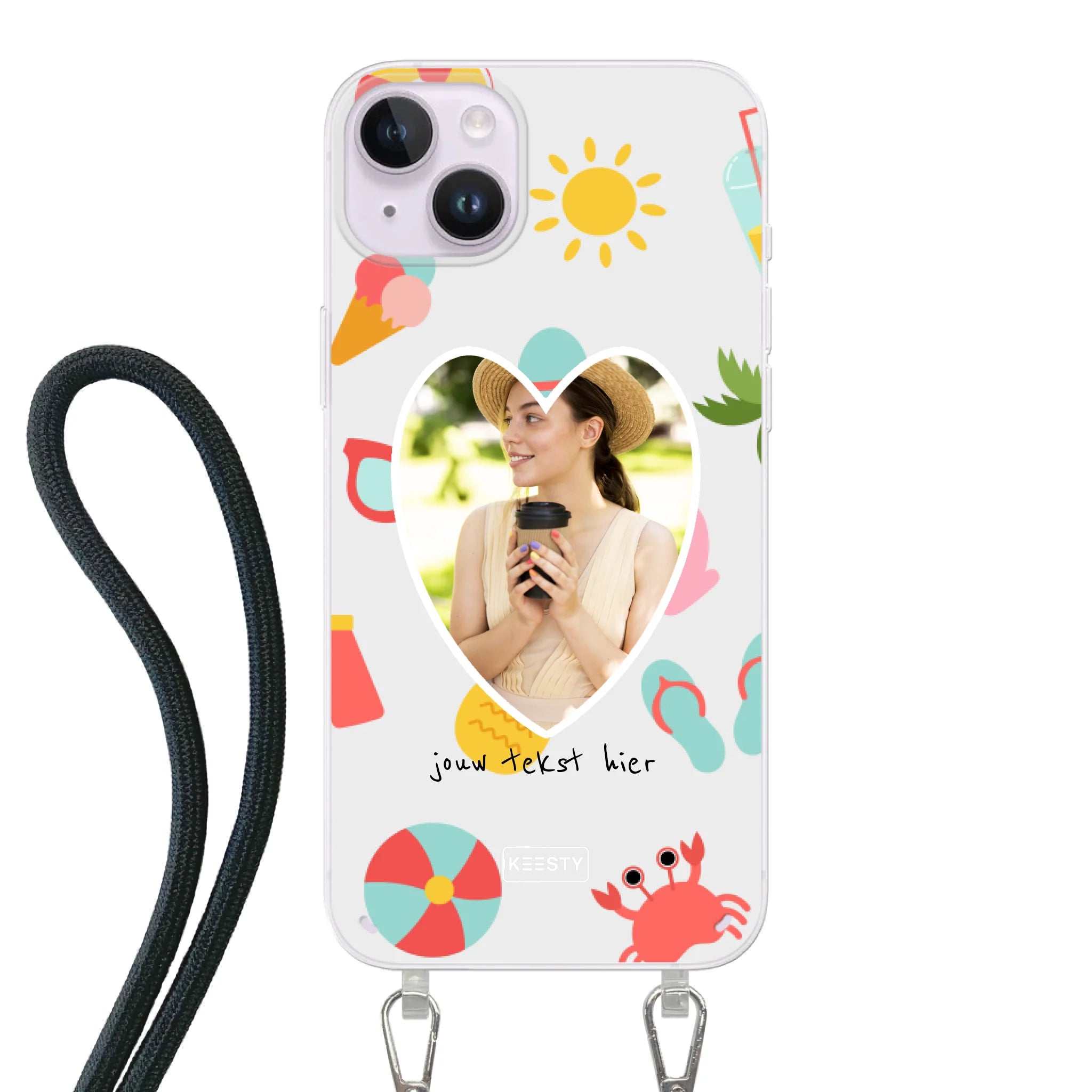Foto °1 - Summer Mix - Telefoonhoesje Personaliseren - Keesty