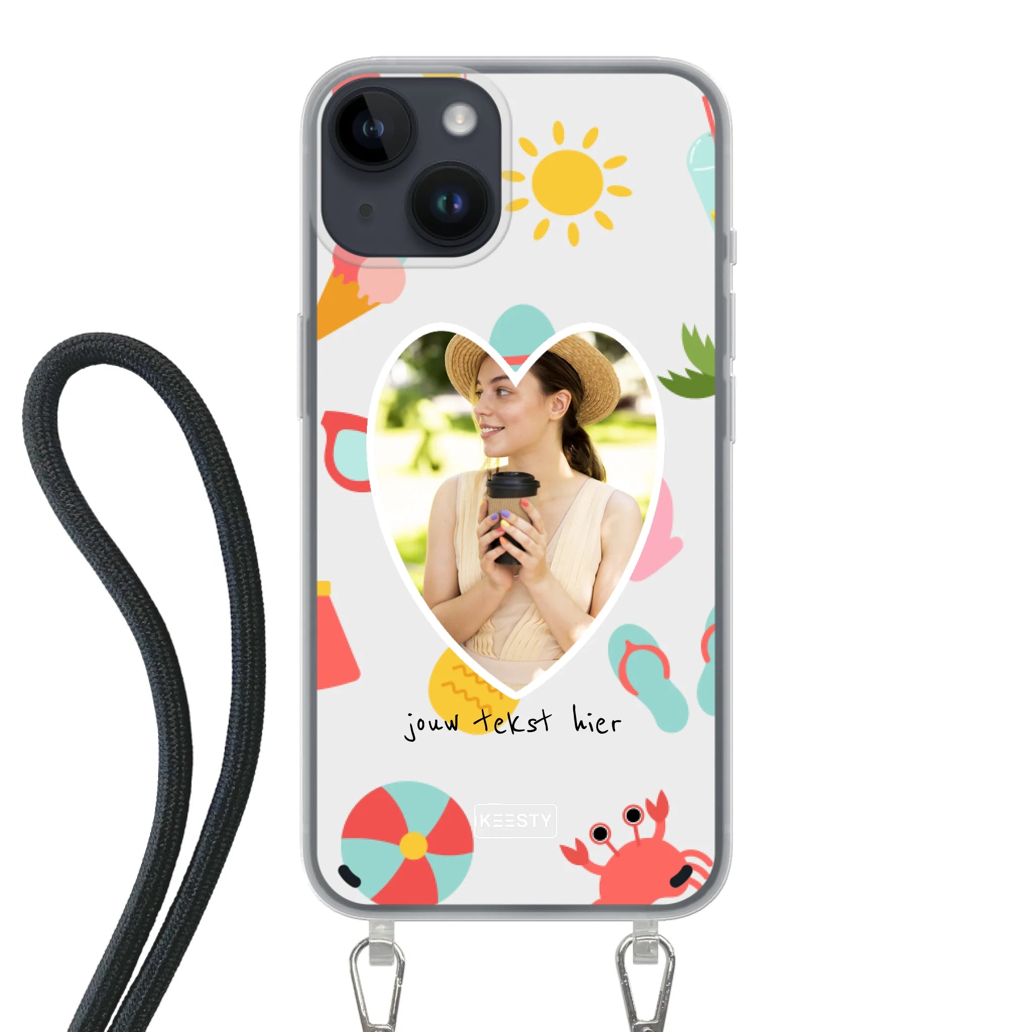 Foto °1 - Summer Mix - Telefoonhoesje Personaliseren - Keesty