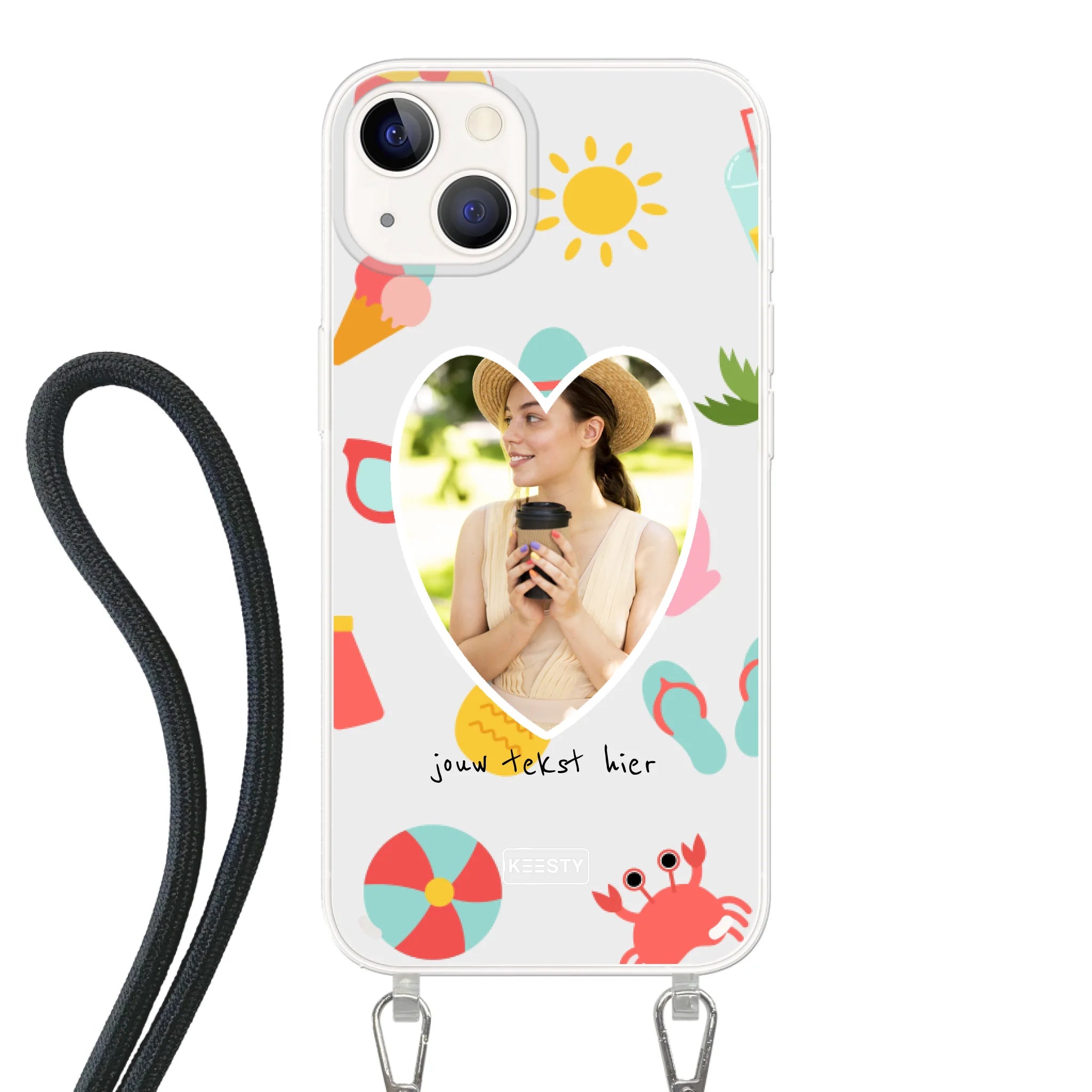 Foto °1 - Summer Mix - Telefoonhoesje Personaliseren - Keesty