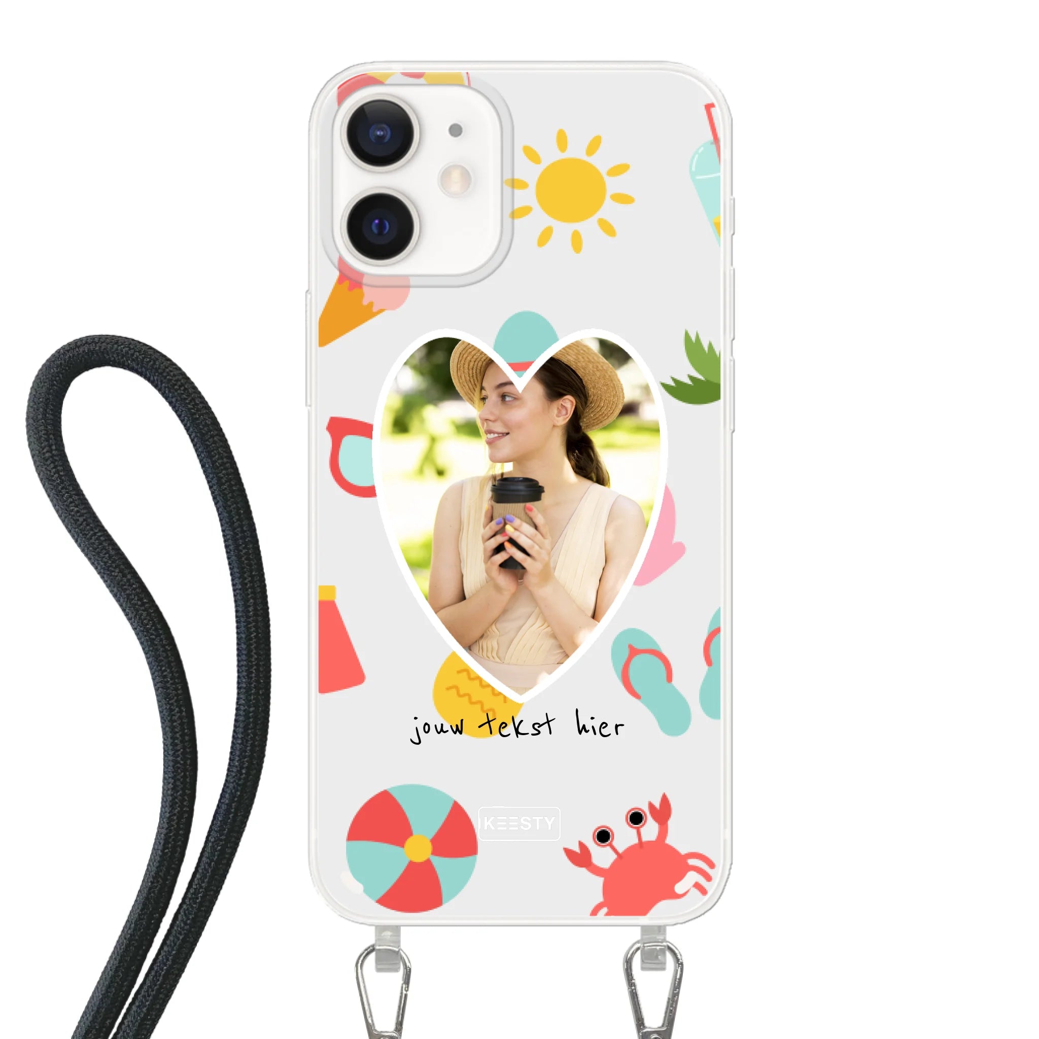 Foto °1 - Summer Mix - Telefoonhoesje Personaliseren - Keesty