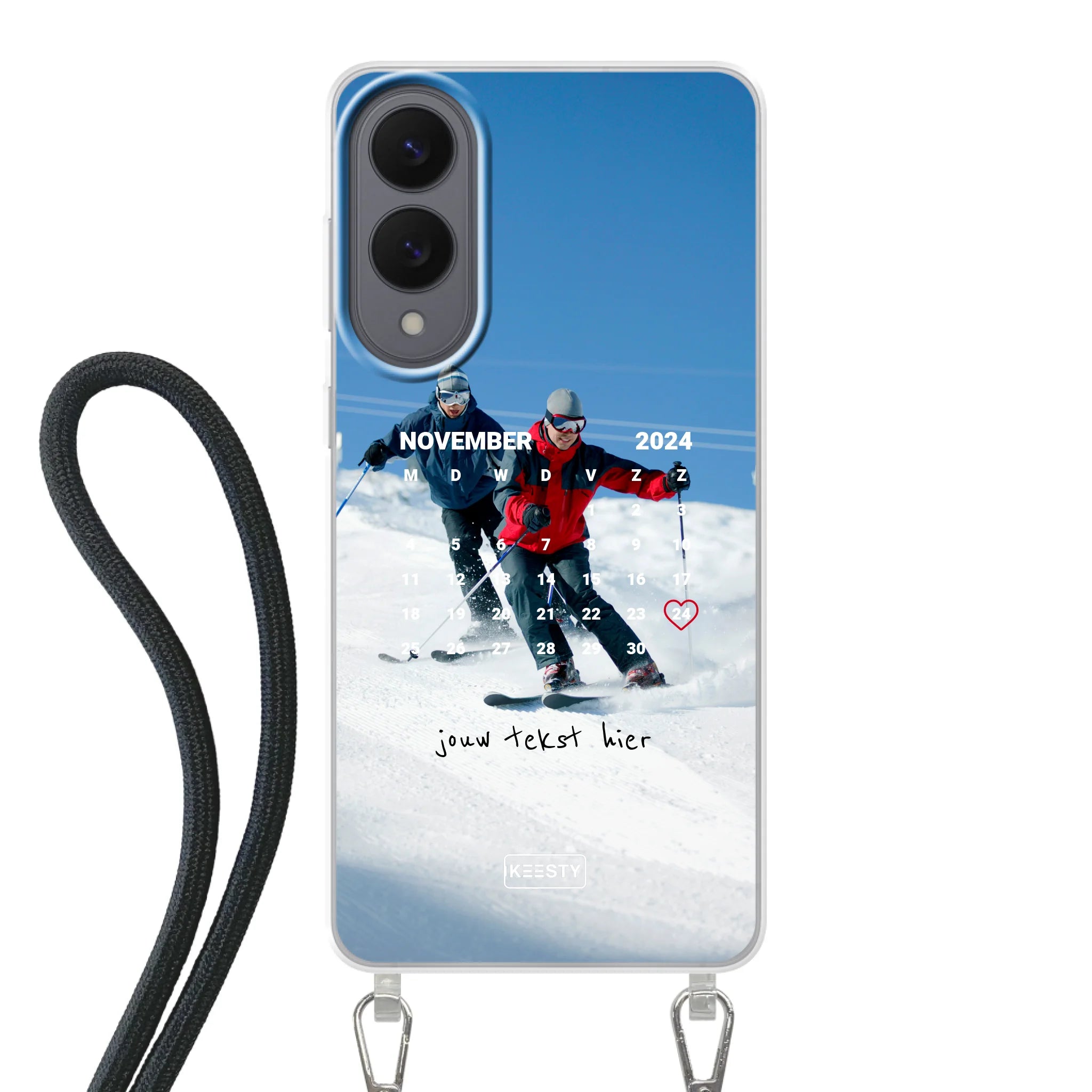 Foto & Kalender °1 - Hoesje met Koord Personaliseren - Keesty