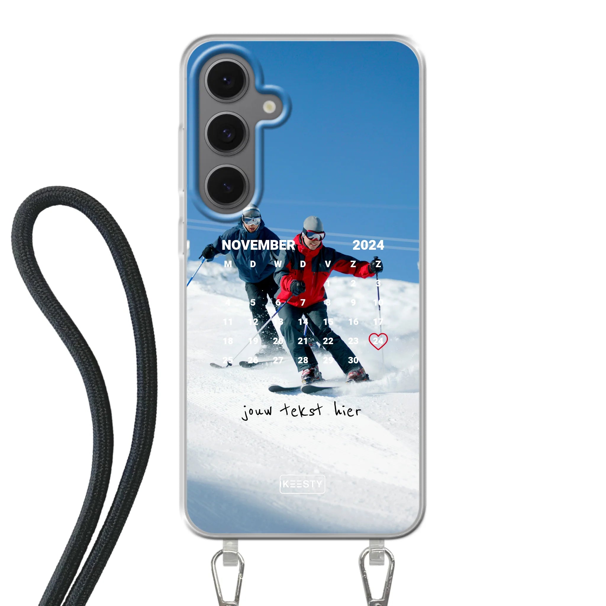 Foto & Kalender °1 - Hoesje met Koord Personaliseren - Keesty