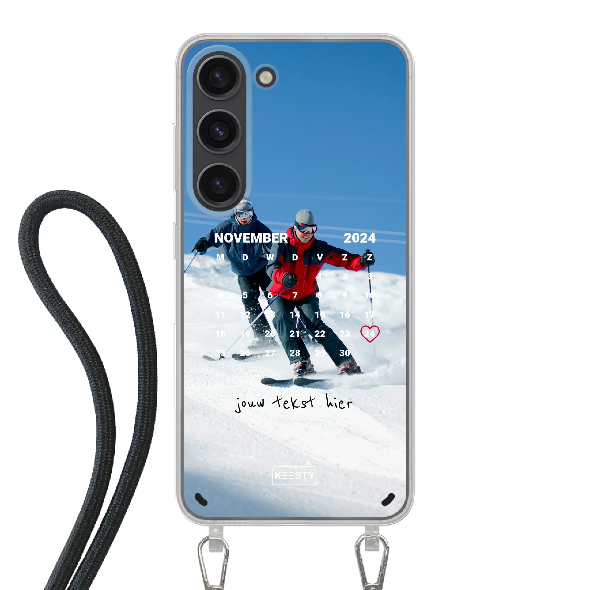 Foto & Kalender °1 - Hoesje met Koord Personaliseren - Keesty