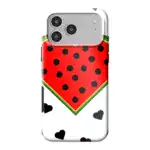 Telefoonhoesje maken tough watermelon Apple iPhone X & XS