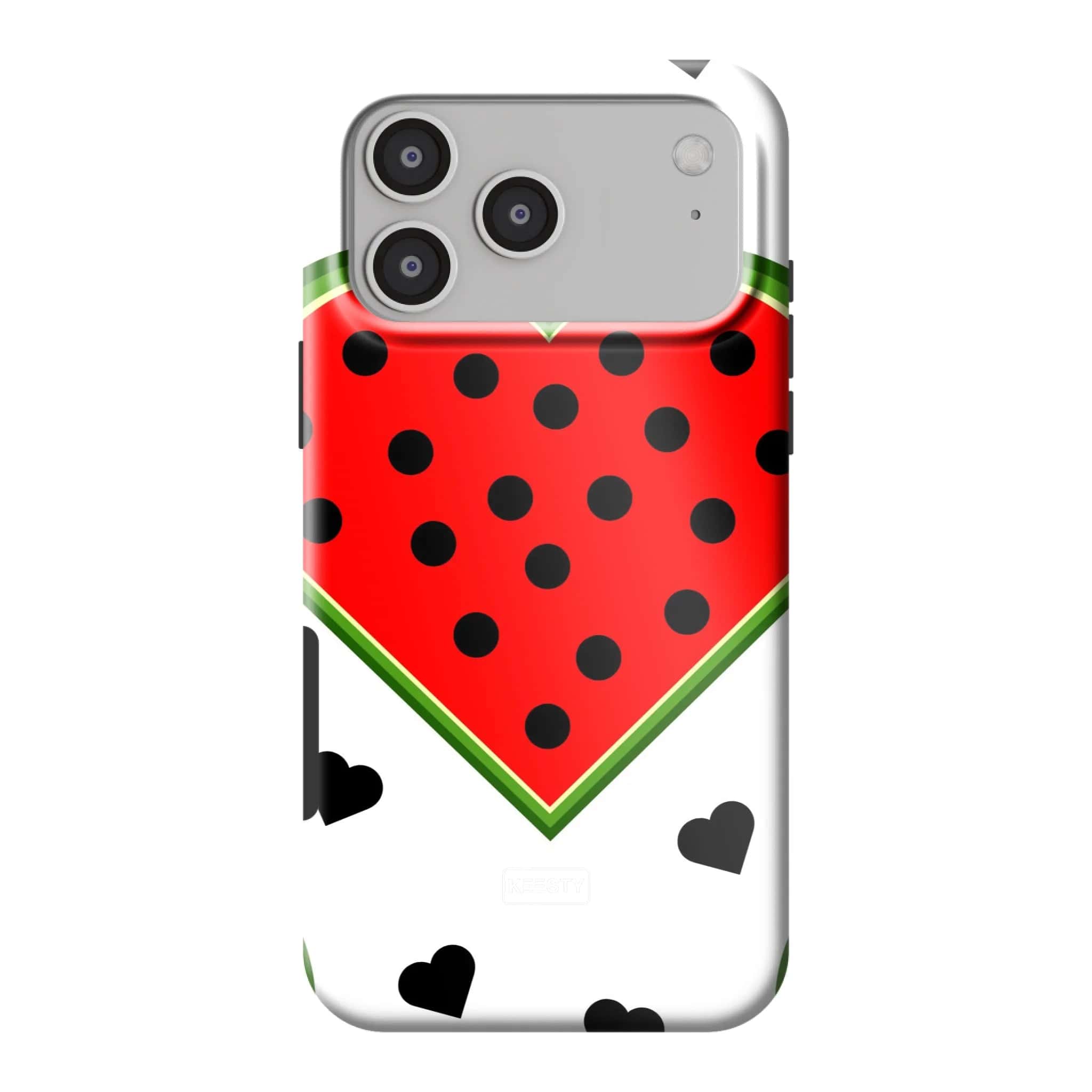 Telefoonhoesje maken tough watermelon Apple iPhone X & XS