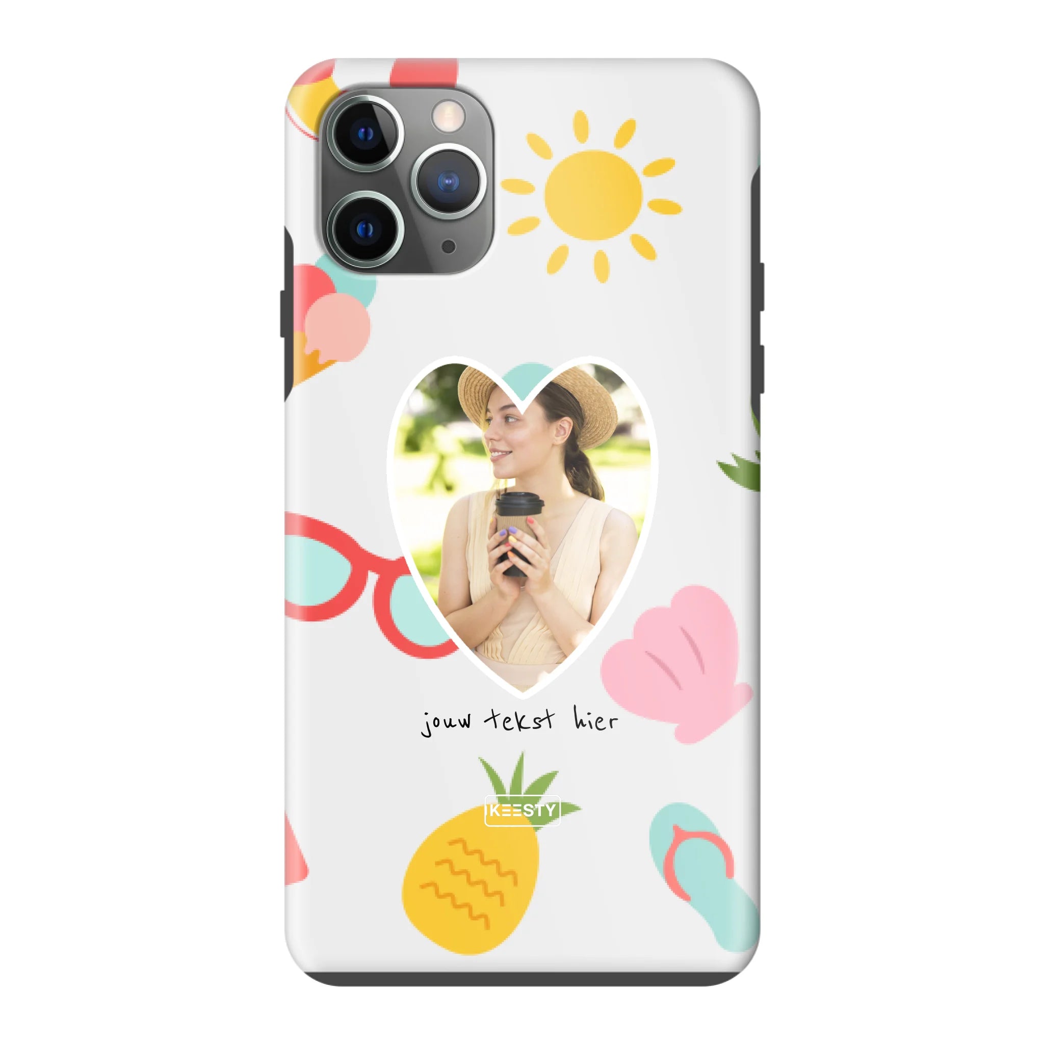 Foto °1 - Summer Mix - Telefoonhoesje Personaliseren Tough Hoesje - Keesty